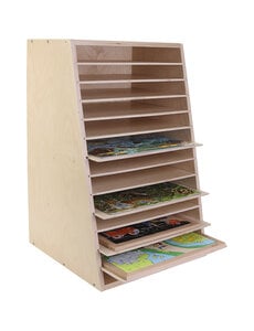  Puzzel kast, afm 43,5x68 cm, 1 stuk