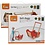 VIGA VIGA Poppenbed en houten Poppenwagen, rood, 2 onderdelen/ 1 set