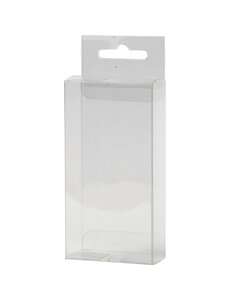  PET verpakkingsdozen, afm 51x100x26 mm, 100 stuk/ 1 doos