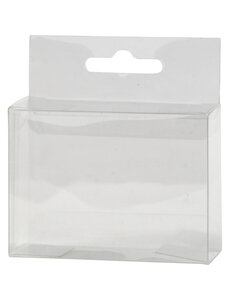  PET verpakkingsdozen, afm 74x54x26 mm, 100 stuk/ 1 doos