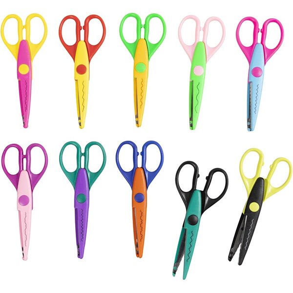 Creativ Company Patroonschaar, L: 16 cm, 10 stuk/ 1 doos