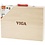 VIGA VIGA houten gereedschapskist, afm 24x32 cm, 12 onderdelen/ 1 set