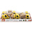 VIGA VIGA mini-auto's, gravers en bouwvoertuigen, afm 7-9 cm, 6 onderdelen/ 1 set