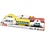 VIGA VIGA mini-auto's, commerciële voertuigen, afm 7-9 cm, 6 onderdelen/ 1 set