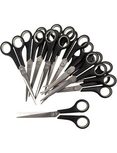 Creativ Company Kinderschaar, L: 17 cm, rechts- & linkshandig, 12 stuk/ 1 doos