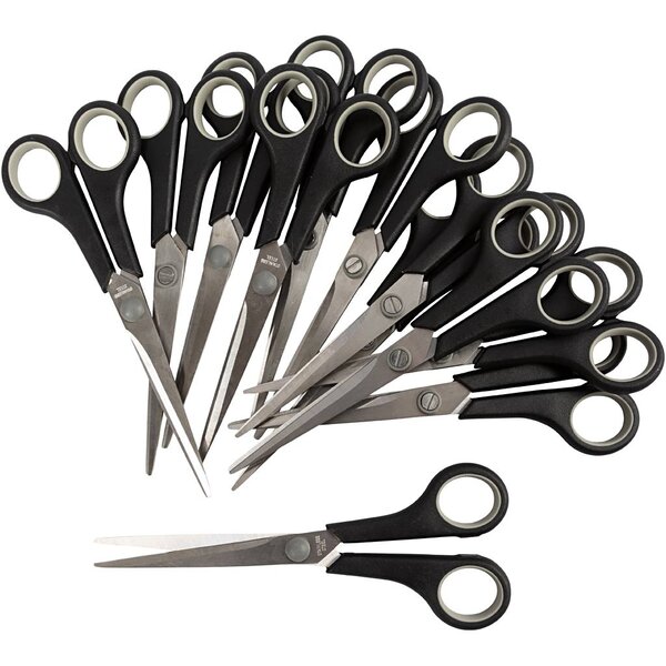 Creativ Company Kinderschaar, L: 17 cm, rechts- & linkshandig, 12 stuk/ 1 doos