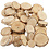 Creativ Company Houtmix, d 25-45 mm, dikte 7 mm, 600 gr/ 1 doos