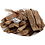 Creativ Company Hout mix, L: 6-14 cm, dikte 15 mm, 610 gr/ 1 doos