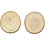 Creativ Company Houten schijven met gat, d 40-70 mm, gatgrootte 4 mm, dikte 5 mm, 25 stuk/ 1 doos