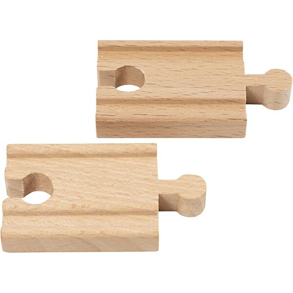 VIGA VIGA spoorweg, Recht, L: 5,5 cm, 4 stuk/ 1 doos