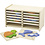 VIGA VIGA puzzelrek met 12 legpuzzels, H: 17,5 cm, L: 31,5, B: 16 cm, 2 delen, 12 onderdelen/ 1 set