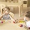 VIGA VIGA puzzelrek met 12 legpuzzels, H: 17,5 cm, L: 31,5, B: 16 cm, 2 delen, 12 onderdelen/ 1 set