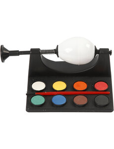 Creativ Company Eieren schilderen, L: 16,5 cm, zwart, 1 set
