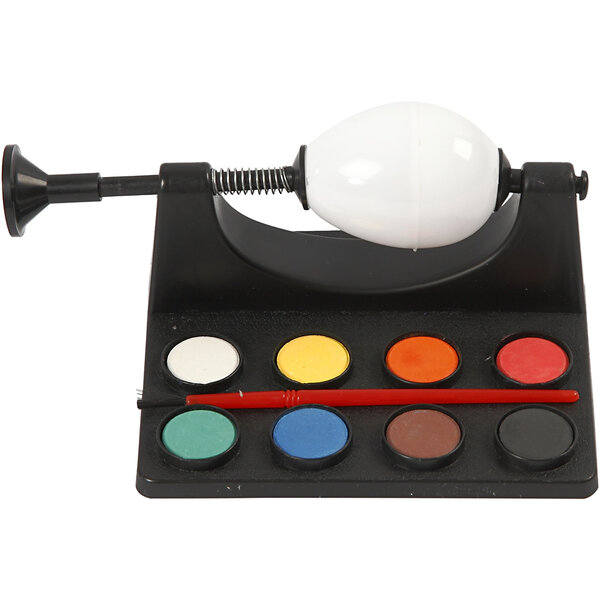 Creativ Company Eieren schilderen, L: 16,5 cm, zwart, 1 set