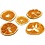 Creativ Company Gedroogde stukjes sinaasappel, d 40-60 mm, 5 stuk/ 1 doos