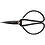 Creativ Company Oude scharen, L: 15 cm, B: 8 cm, 1 stuk