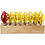 Creativ Company Kinderschaar, L: 12,5 cm, rond, 1 set