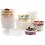 Creativ Company Plastic potje met deksel, H: 24 mm, d 68 mm, 45 ml, 20 stuk/ 1 doos