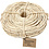 Creativ Company Mais koord, B: 3,5-4 mm, naturel, 500 gr/ 1 bol