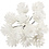 Creativ Company Kunst Dennenappels, d 20 mm, wit, 12 stuk/ 1 doos