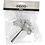 Creativ Company Kunst sterren, d 25 mm, zilver, 12 stuk/ 1 doos