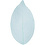 Creativ Company Skeleton leaves , L: 6-8 cm, lichtblauw, 20 stuk/ 1 doos