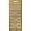 Creativ Company Stickers, kruis, vel 10x23 cm, goud, 1 vel