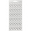 Creativ Company Stickers, harten, vel 10x23 cm, zilver, 1 vel