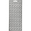 Creativ Company Stickers, harten, vel 10x23 cm, zilver, 1 vel