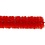 Creativ Company Chenille, L: 30 cm, dikte 9 mm, rood, 25 stuk/ 1 doos