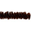 Creativ Company Chenille, L: 30 cm, dikte 9 mm, bruin, 25 stuk/ 1 doos
