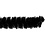 Creativ Company Chenille, L: 30 cm, dikte 9 mm, zwart, 25 stuk/ 1 doos