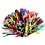 Creativ Company Chenille, L: 30 cm, dikte 6-15 mm, diverse kleuren, 500 div/ 1 doos