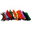 Creativ Company Chenille, L: 30 cm, dikte 6-15 mm, diverse kleuren, 500 div/ 1 doos