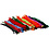 Creativ Company Chenille, L: 30 cm, dikte 6-15 mm, diverse kleuren, 500 div/ 1 doos