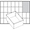 Raaco Inzet Box, afm A7-1, H: 47 mm, afm 109x79 mm, 1 stuk