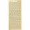 Creativ Company Stickers, harten, vel 10x23 cm, goud, 1 vel