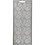 Creativ Company Stickers, harten, vel 10x23 cm, zilver, 1 vel