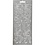 Creativ Company Stickers, deco bladeren, vel 10x23 cm, zilver, 1 vel