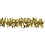 Chenille, L: 30 cm, dikte 6 mm, glitter, goud, 24 stuk/ 1 doos