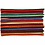 Creativ Company Chenille, gestreept, L: 30 cm, dikte 6 mm, diverse kleuren, 30 div/ 1 doos
