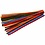 Creativ Company Chenille, gestreept, L: 30 cm, dikte 6 mm, diverse kleuren, 30 div/ 1 doos