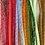 Creativ Company Chenille, gestreept, L: 30 cm, dikte 6 mm, diverse kleuren, 30 div/ 1 doos