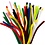 Creativ Company Chenille, L: 30 cm, dikte 6 mm, diverse kleuren, 50 div/ 1 doos