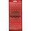 Creativ Company Stickers, harten, vel 10x23 cm, transparant rood, 1 vel