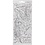 Creativ Company Stickers, veren, vel 10x23 cm, zilver, 1 vel