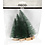 Creativ Company Kerstbomen, H: 10+13+14 cm, 3 stuk/ 1 doos
