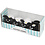Creativ Company Lammetjes, H: 35 mm, zwart, wit, 4 stuk/ 1 doos