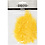 Creativ Company Dons, afm 5-12 cm, geel, 15 stuk/ 1 doos