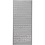 Creativ Company Stickers, alfabet, vel 10x23 cm, zilver, 1 vel